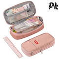 Estojo De Lápis De Grande Capacidade Para Estudantes | Bolsa De Papelaria De Lona Impermeável Perfeito Material Escolar