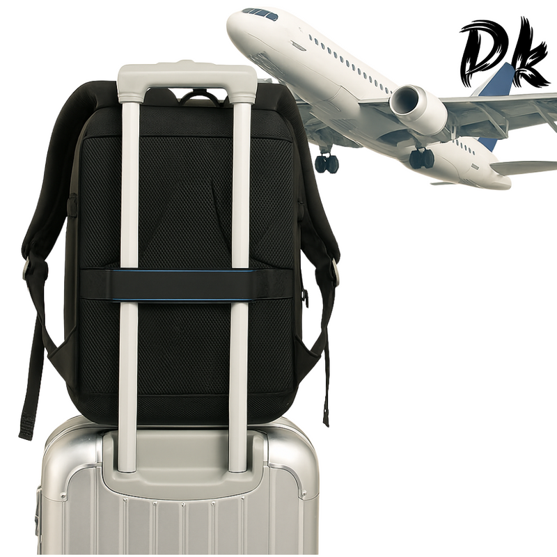 Mochila de Viagem Masculina e Feminina Impermeável Reforçada Executiva para Notebook