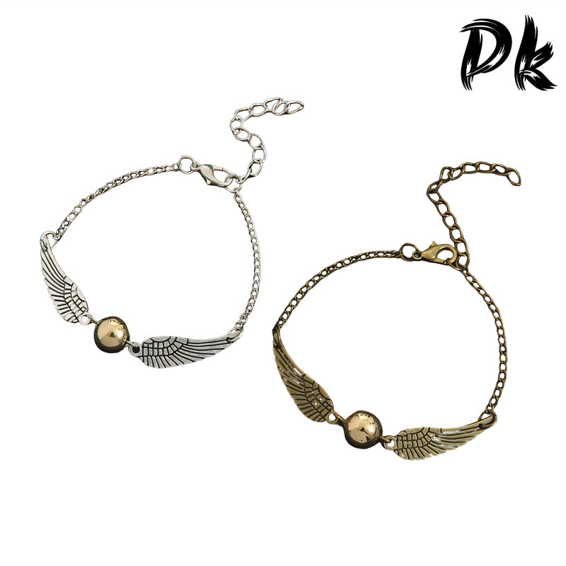 Pulseira de pomo dourado Harri Potter