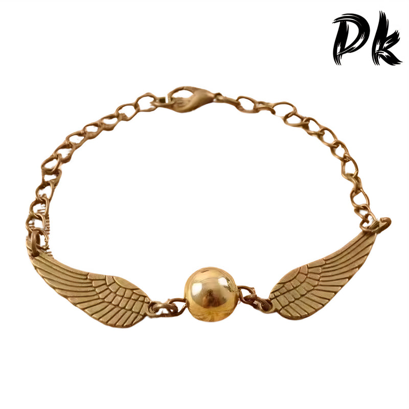 Pulseira de pomo dourado Harri Potter