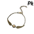 Pulseira de pomo dourado Harri Potter
