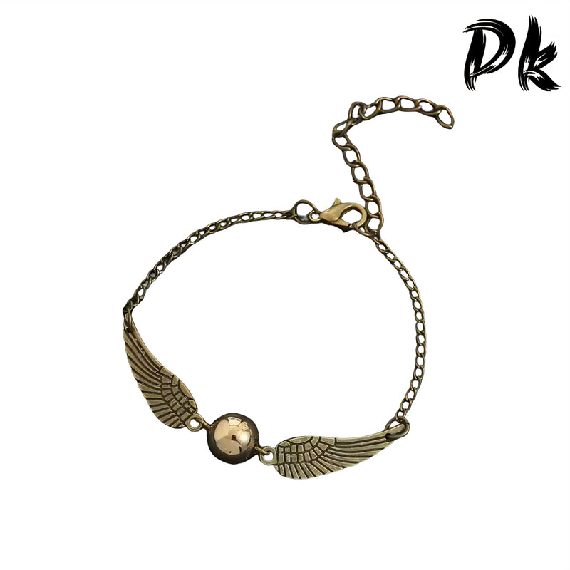 Pulseira de pomo dourado Harri Potter