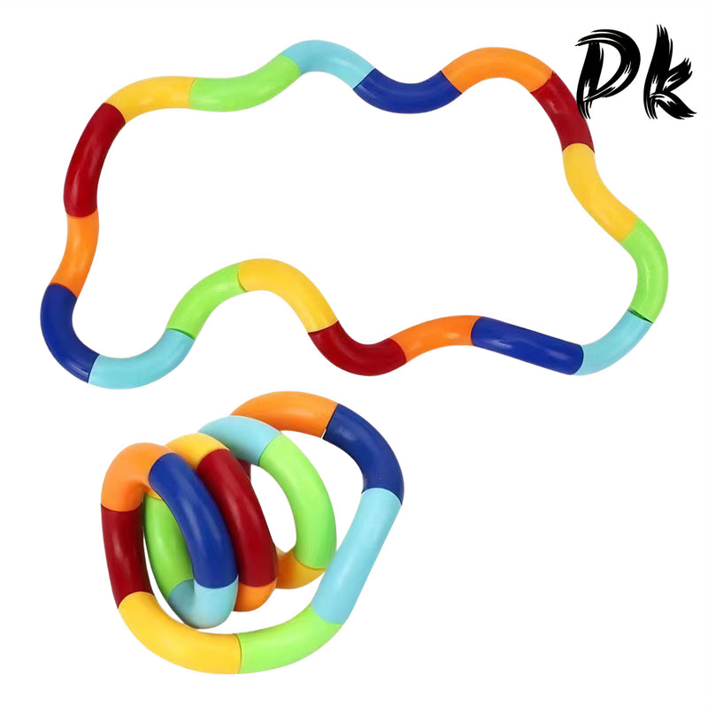 FIDGET Brinquedo De Torção Articulados Colorido Antiestresse