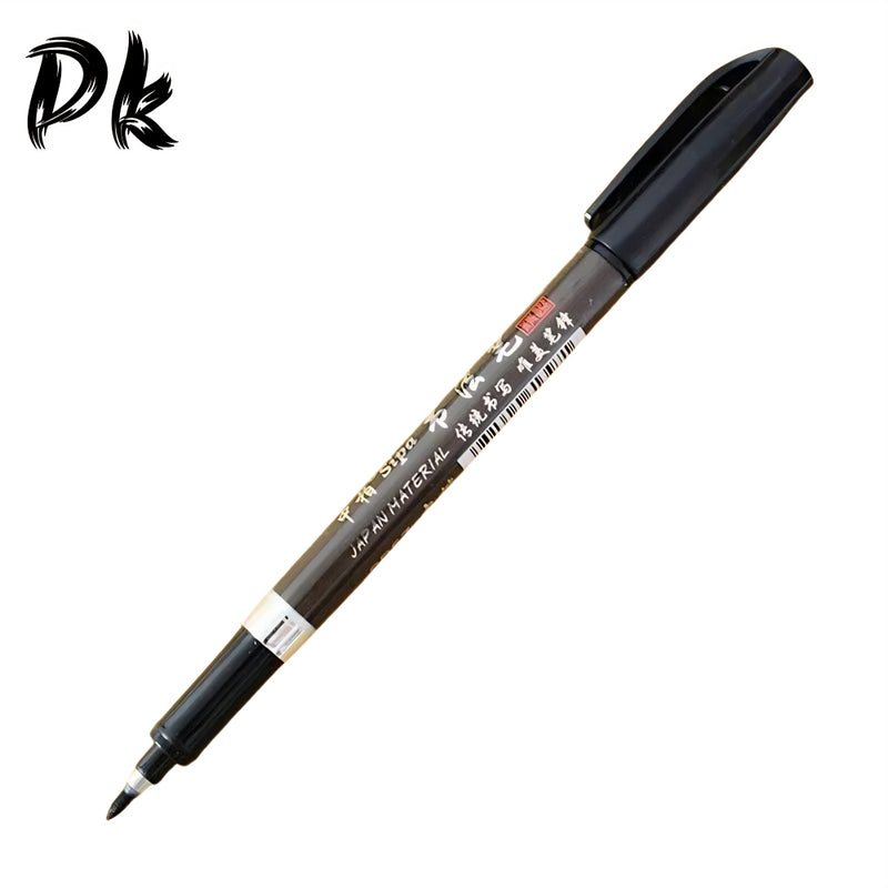 3 Pçs/Set Pincel Caneta Caligrafia Palavras Chinesas Aprendizagem Papelaria StudentArt DrawingMarker Canetas