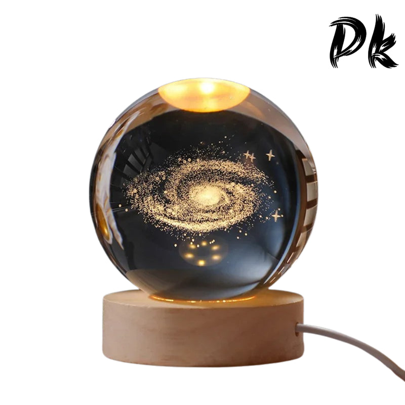 Globo iluminado