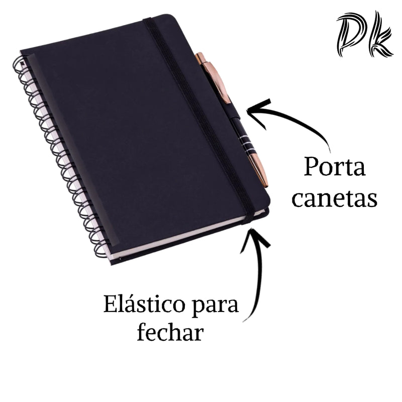 kit com 3 cadernos/agenda Moleskine