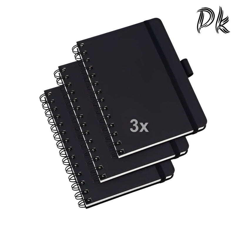 kit com 3 cadernos/agenda Moleskine