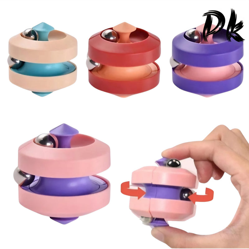 Brinquedo Sensorial Fidget Cubo Anti Estresse Bead Orbit Stress Quebra Cabeça Bola Cubo Magico Autismo TDAH Autista